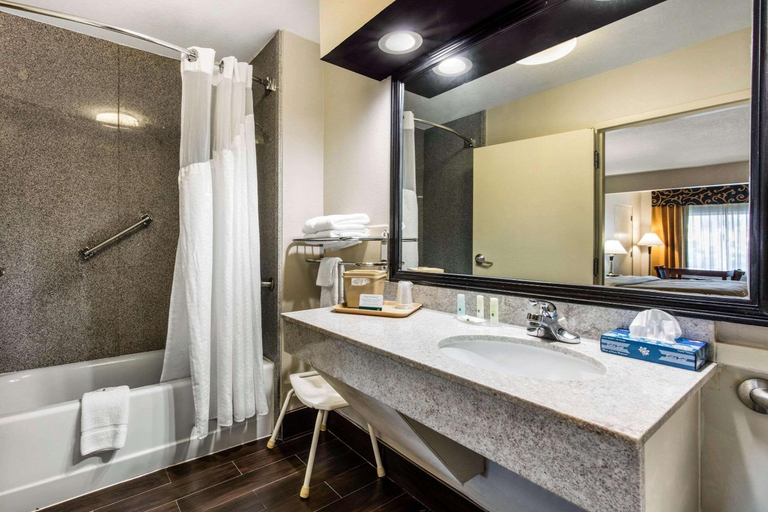Bathroom 3, Quality Inn Memphis Airport, Shelby