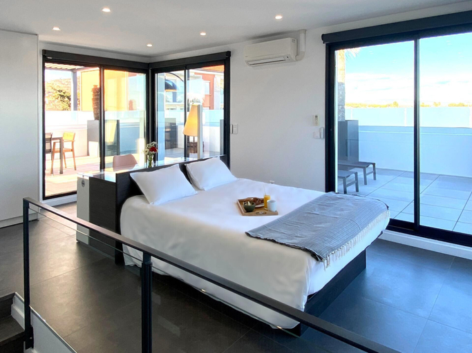 Bedroom 4, La Villa Miramar, Hérault