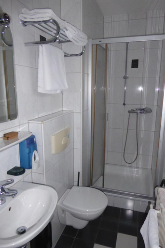 Bathroom, Hotel Ring Park, Neckar-Odenwald-Kreis