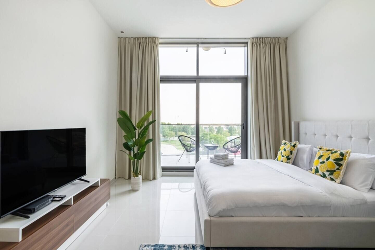 Bedroom 3, Cozy studio at Damac Hills, Dubai