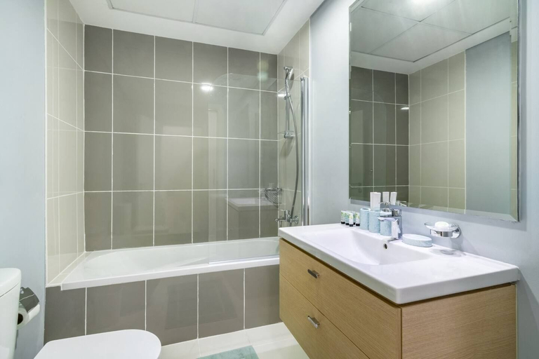 Bathroom, Cozy studio at Damac Hills, Dubai