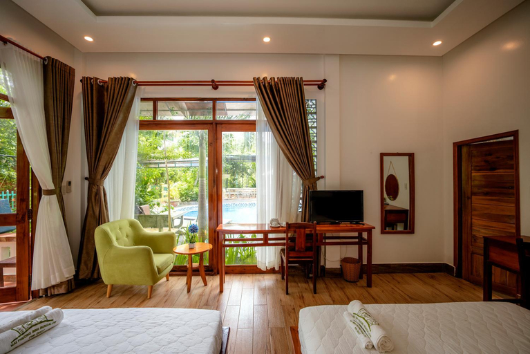 Bedroom 2, Mai Binh Phuong Bungalow, Phú Quốc