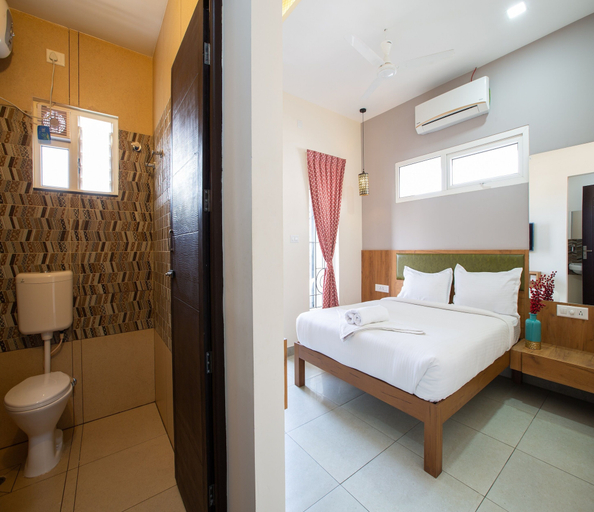 Bedroom 3, Sarvam Serviced Apartment, Coimbatore
