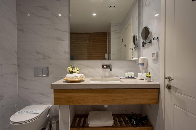Bathroom 2, Logos hotel in Yad Hashmona