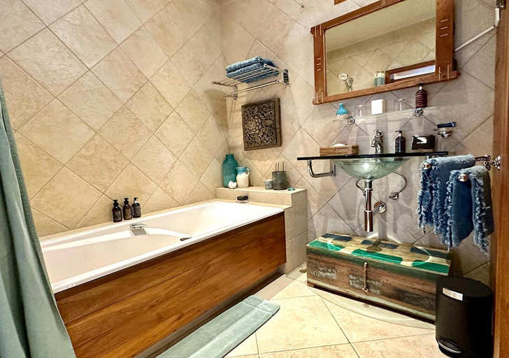 Bathroom 3, Chateau de feuilles & SPA - Praslin island