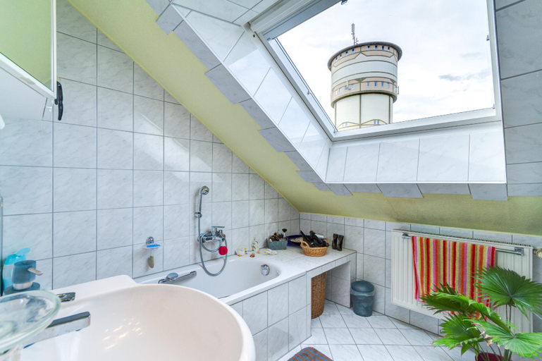 Bathroom, Apartment Wörth mit tollem Ausblick, Germersheim