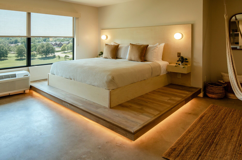 Bedroom 4, Brut Hotel, Tulsa