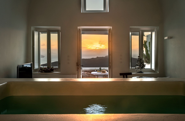 Bathroom 4, Thera Villas, South Aegean