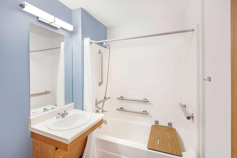 Bathroom 4, WoodSpring Suites Bentonville, Benton