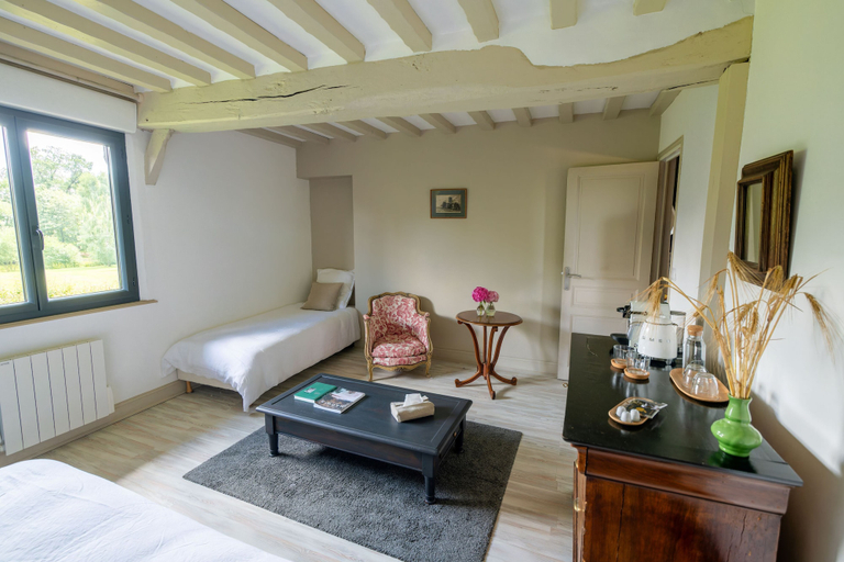 Bedroom 3, Le Manoir de la Campagne, Seine-Maritime