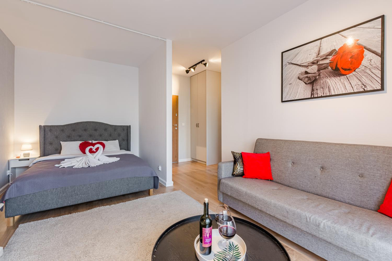 Bedroom 2, Grobla by Loft Apartments, Gdańsk City