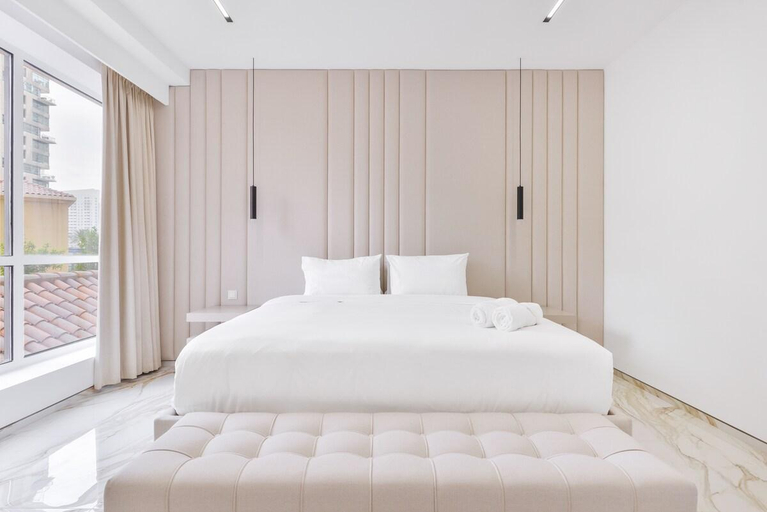 Bedroom 2, Stunning 1BR in Bahar near JBR Beach, Dubai