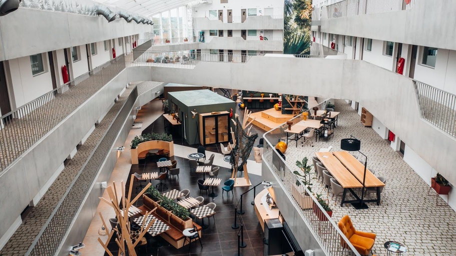 Public Area 3, Olivarius Cergy Apart'hotel, Val-d'Oise