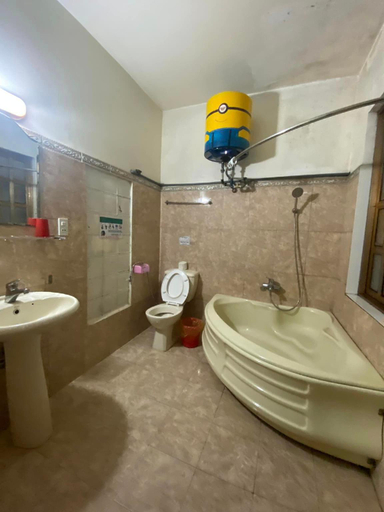 Bathroom 2, Da Lat Mr.Happy Homestay, Đà Lạt