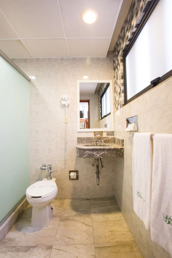 Bathroom 4, Hotel Diligencias, Mexico City
