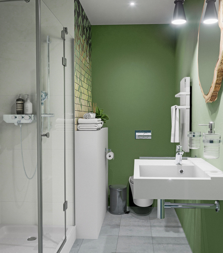 Bathroom 4, Ibis Styles Bezons Paris La D�fense, Val-d'Oise