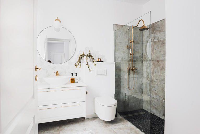Bathroom 2, VOYA Apartments - a luxury oasis in the old town, Brasov