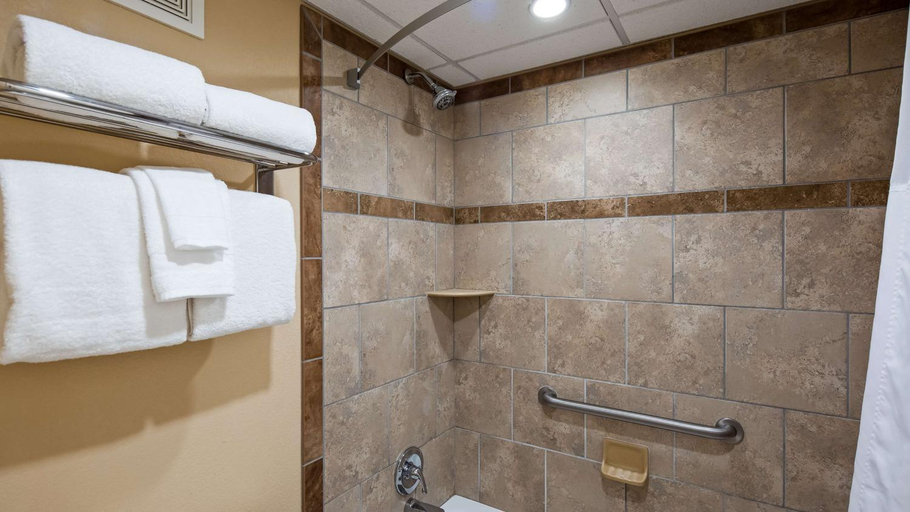 Bathroom 4, Osage Creek Lodge, Carroll