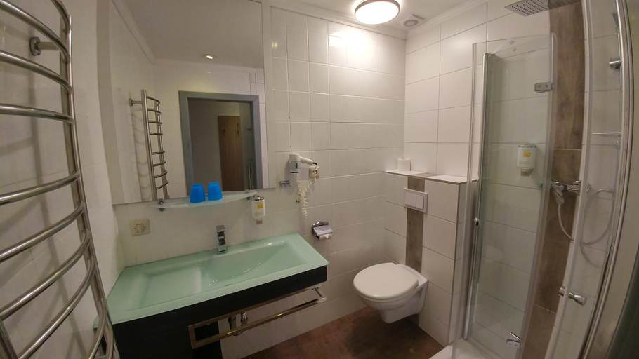 Bathroom, Hotel Goldener Anker, Nordsachsen