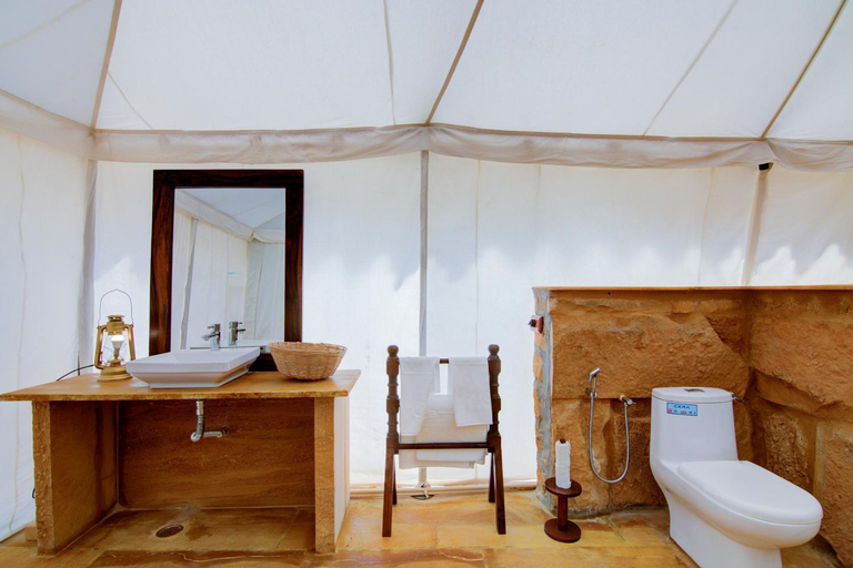 Bathroom 4, The Kafila Desert Camp, Jaisalmer