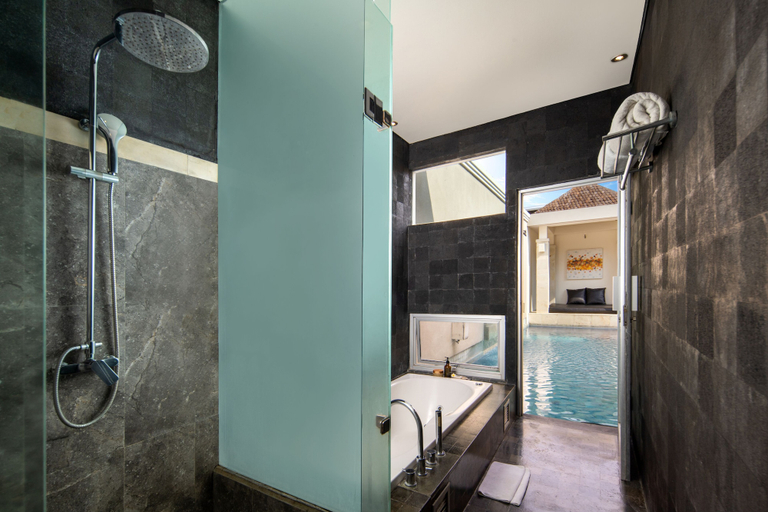 Bathroom 5, The Seiryu Boutique Villas, Badung