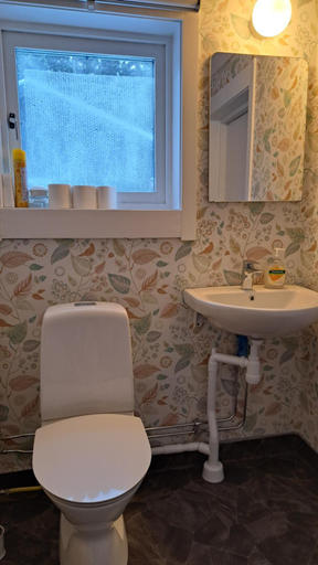 Bathroom, Cottage Langan, Strömstad