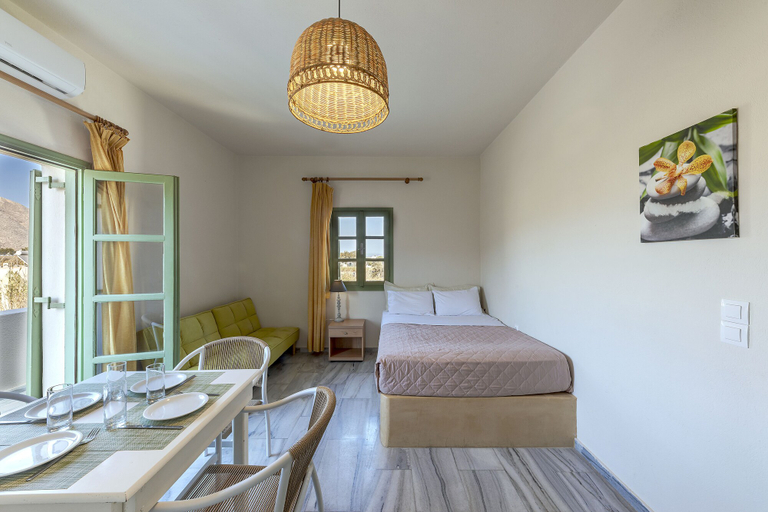 Bedroom 3, Ambeli Apartments, South Aegean