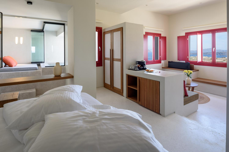 Bedroom 4, Potnia Theron Suites, South Aegean