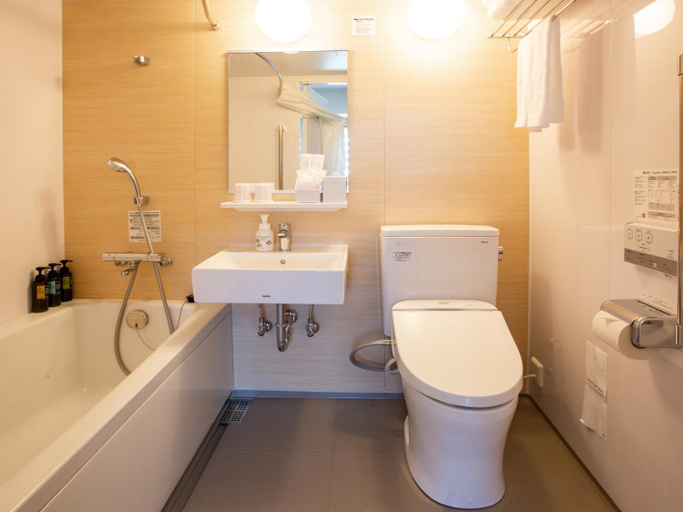 Bathroom 4, Kuretake Inn Premium Fukuroi Ekimae, Fukuroi