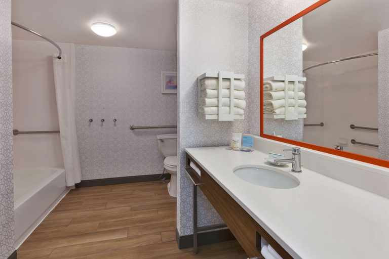 Bathroom 5, Hampton Inn Princeton, Gibson