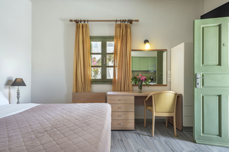 Bedroom 4, Ambeli Apartments, South Aegean