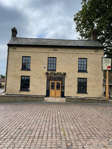 Exterior view, The Red Lion, Stretham, Cambridgeshire