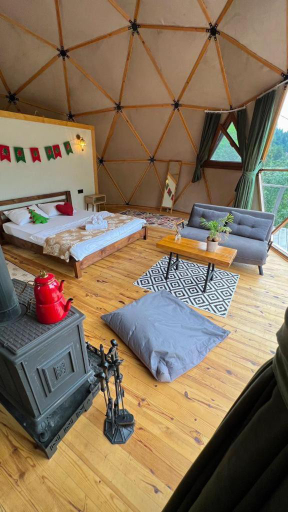Bedroom 3, North Dome Suite Bungalov, Çamlıhemşin