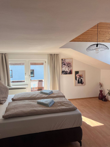 Bedroom 3, Apartment mit Bergblick, Innsbruck Land