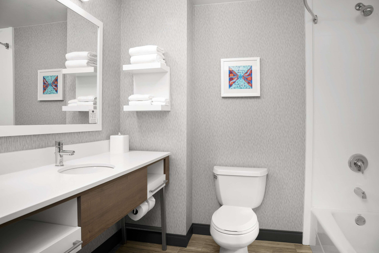 Bathroom 5, Hampton Inn Easton, Northampton