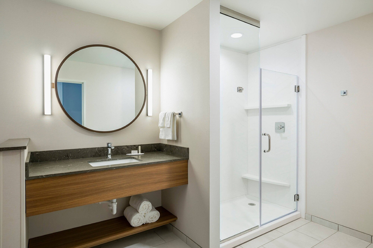 Bathroom 4, Fairfield Inn & Suites by Marriott Des Moines Downtown, Polk