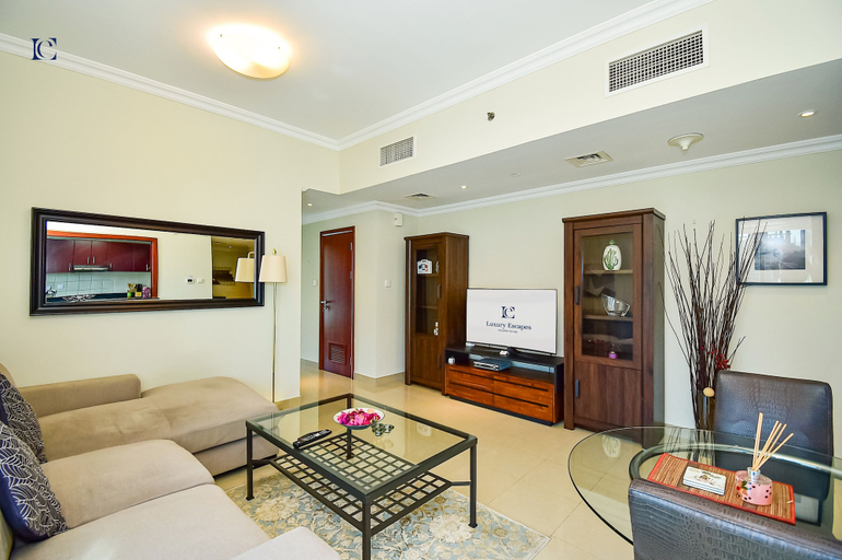 Living area 5, Budget 1BR Apt in Marina  -Time, Dubai