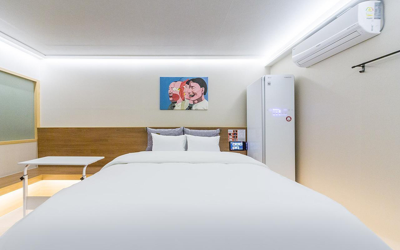 Bedroom 2, Gwangju Hwajeong-dong Hotel The Araboda, Buk