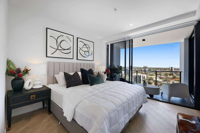 Bedroom 3, Avalon Apartments - Q Stay, Gold Coast