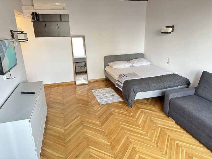 Bedroom 2, APART WAWA app 38, Warsaw