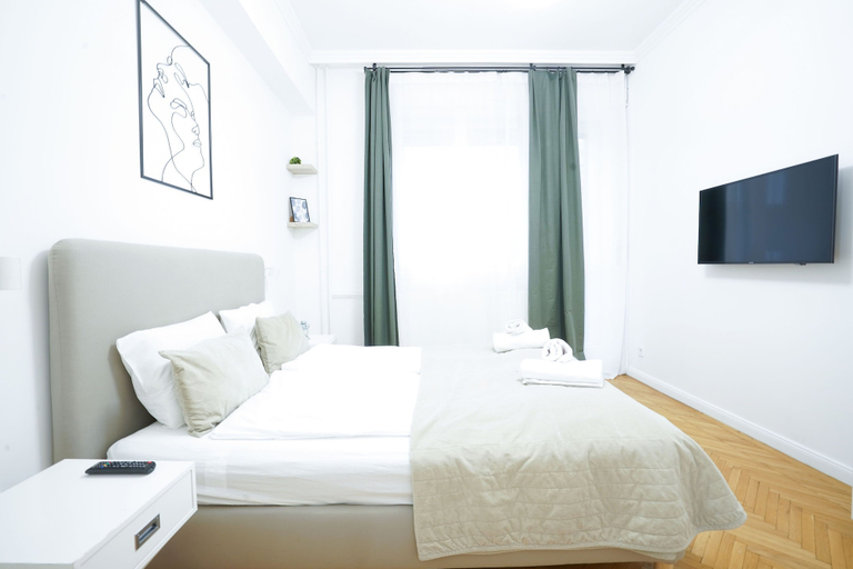 Bedroom 3, Venus Apartments - Paulay Ede Street, Budapesti