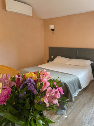 Bedroom 2, Hôtel le Baudiere, Haute-Loire