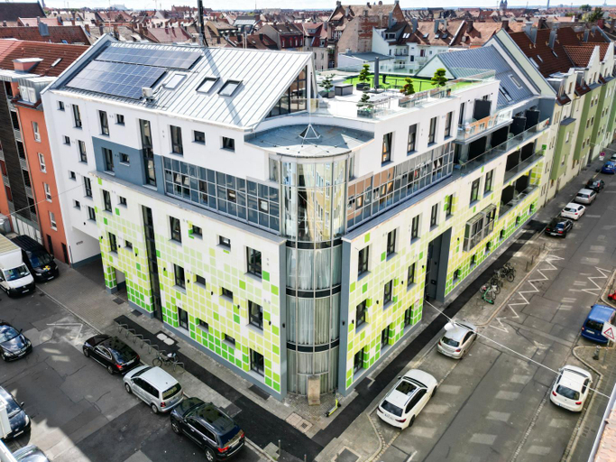 Exterior & Views 2, Penthouse at Eco Smart Apartments, Nürnberg