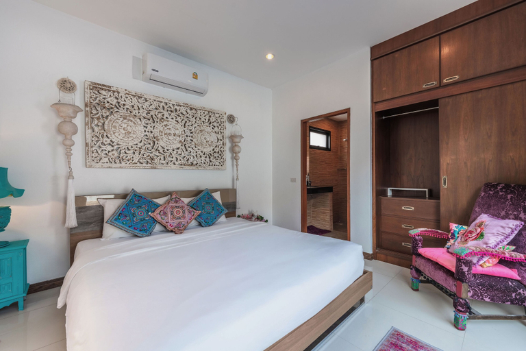 Bedroom 3, Iconic Art Decor 3BR Pool Villa Salika, Phuket Island