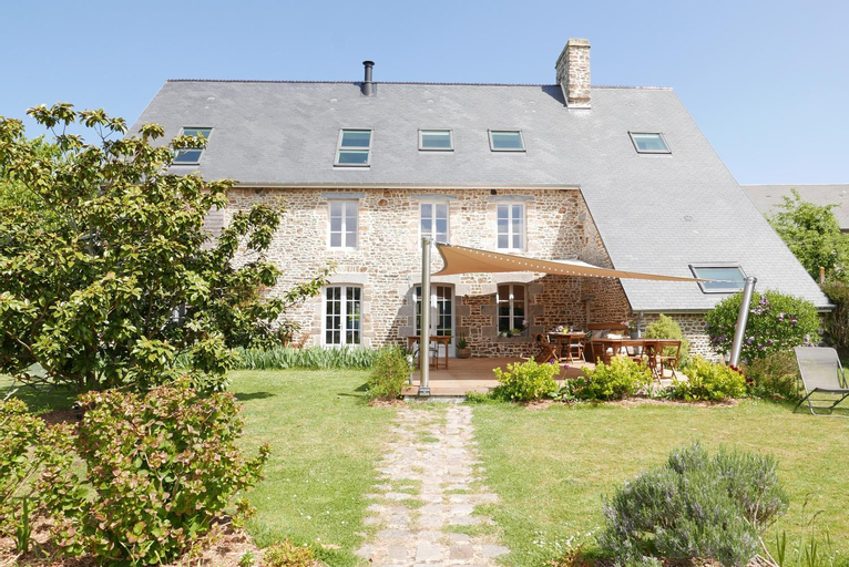 Villa de la Plage, la baie du Mont-Saint-Michel, sauna, Manche