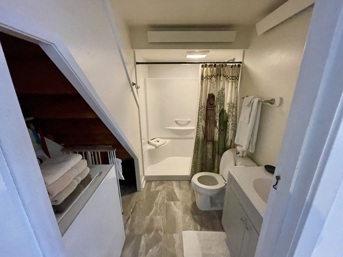 Bathroom 3, Waterfront Cottage Moosehead Lake, Piscataquis