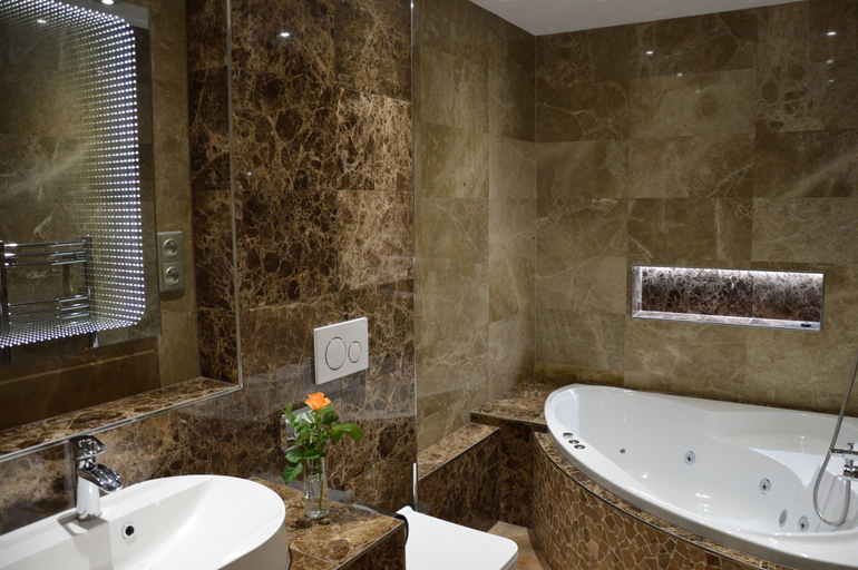 Bathroom 5, Hotel Podlesí, Žďár nad Sázavou