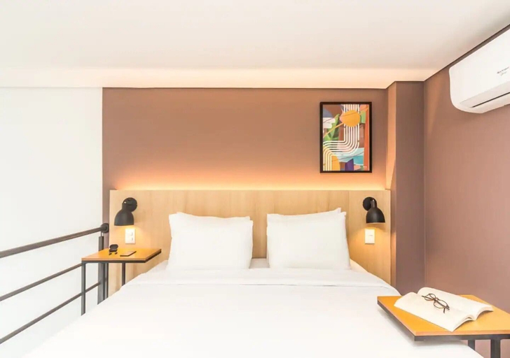 Bedroom 3, Cozzy Suítes Paraíso Hotel, São Paulo