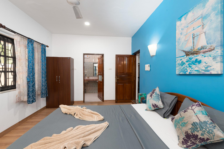 Bedroom 3, Family Friendly Swimming pool 3BHK villa in Goa, North Goa