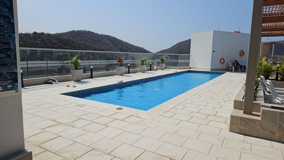 Sport & Beauty 3, Apartaestudio en Salguero Suites, Santa Marta (Dist. Esp.)